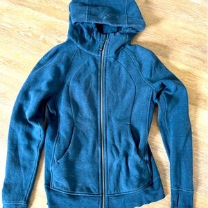 Lululemon Full Zip Cuba Hoody 6 Da Teal